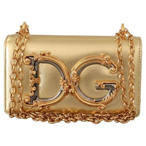 dolce gabbana gold purse|dolce gabbana purses prices.